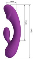 Pretty Love Rabbit Doreen purple