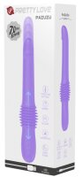 Pretty Love Dildo with thrust Pazuzu Purple 15 cm