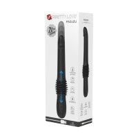 Pretty Love Dildo mit Schub Pazuzu Schwarz 15 cm