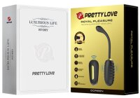 Pretty Love Vibro - Ei Doreen Schwarz mit Fernbedienung