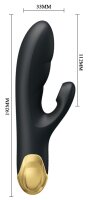 Pretty Love Vibrator Rabbit Royal Schwarz