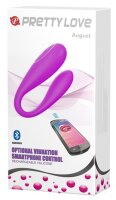 Pretty Love Clitoris Stimulator August purple