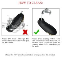 Pretty Love Klitorisstimulator mit Saugfunktion Otis Schwarz