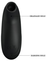 Pretty Love Klitorisstimulator mit Saugfunktion Otis Schwarz