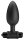 Pretty Love Analplug vibrierend Schwarz 3,8 cm