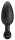 Pretty Love Analplug vibrierend Schwarz 3,8 cm