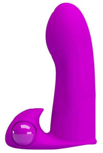 Pretty Love vibrating purple finger cuff 8 cm