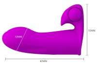 Pretty Love vibrating purple finger cuff 8 cm