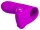 Pretty Love vibrating purple finger cuff 8 cm