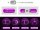 Pretty Love vibrating purple finger cuff 8 cm