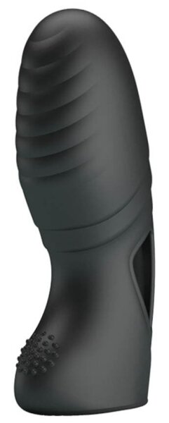 Pretty Love Fingerh&uuml;lle Alan vibrierend Schwarz