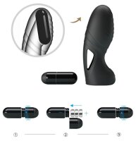 Pretty Love Fingerh&uuml;lle Alan vibrierend Schwarz