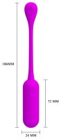 Pretty Love Vibro - Egg Lechies purple