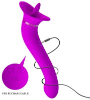 Pretty Love vibrator with leak function purple