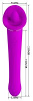 Pretty Love vibrator with leak function purple