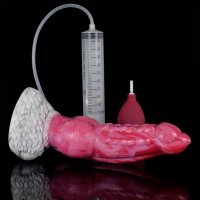 PINKALIEN Monster Wooscal Ejaculator dildo 18 cm