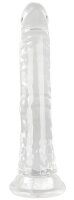 ClearlyHorny Dildo No Ball XL transparent