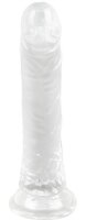 ClearlyHorny Dildo No Ball XL transparent