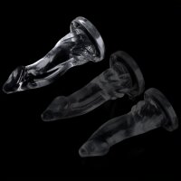 ClearlyHorny transparent dildo Banka L