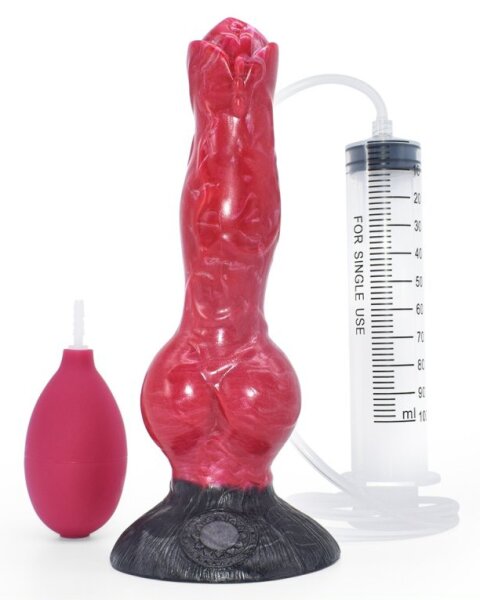 PINKALIEN Monsterdildo Woofix Ejakulation 18 cm