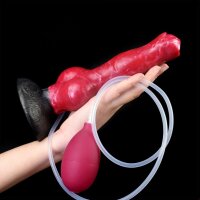PINKALIEN Monsterdildo Woofix Ejakulation 18 cm