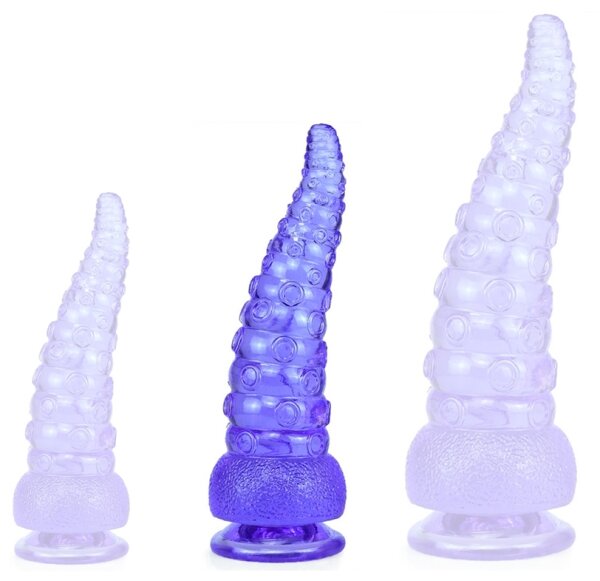 ToppedMonster Dildo Winkle M Purple