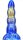 MetallicAnal Dildo Fantasy Scopio Blue Gold  17 cm