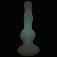 unicorny Wolf Dildo leuchtend Bunt 23 cm