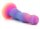 unicorny Wolf Dildo leuchtend Bunt 23 cm