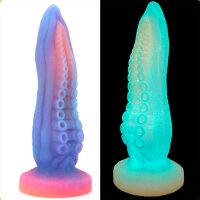 Unicorn Octopus Dildo leuchtend