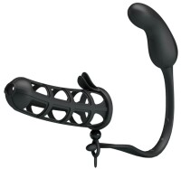 Pretty Love penis cuff + vibrating plug Hercules
