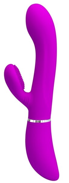 Pretty Love Vibrator Rabbit Clit Vibe Pink