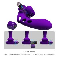 Pretty Love vibrierende Fingerh&uuml;lle Orlando Lila