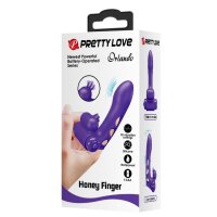 Pretty Love vibrierende Fingerh&uuml;lle Orlando Lila