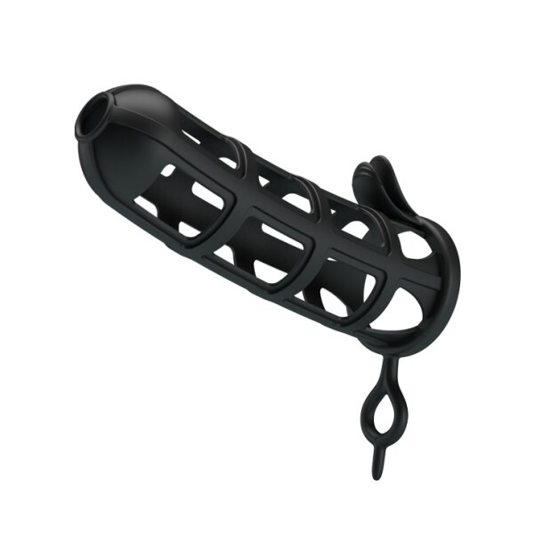 Pretty Love Penis Sleeve Stretchy Black