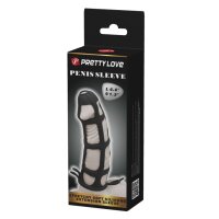 Pretty Love Penis Sleeve Stretchy Black
