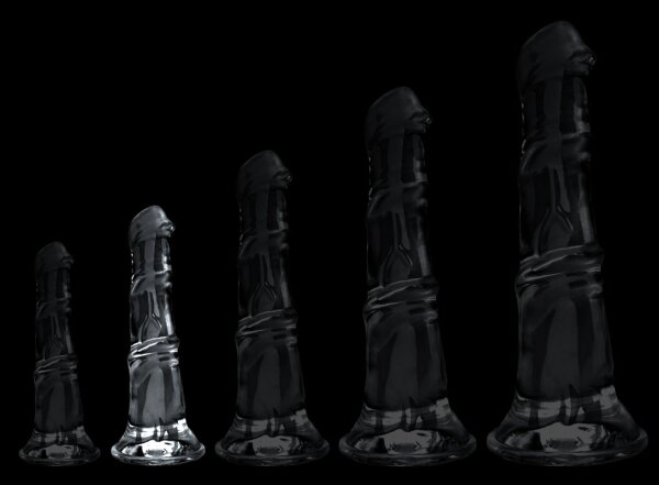 ClearlyHorny Pferde Dildo Jumy M Transparent