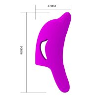 Pretty Love Delfin Fingeraufsatz Vibrator pink