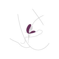 XOCOON pair vibrator purple
