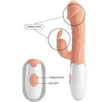 Pretty Love Easter bunny rabbit vibrator skin-colored