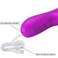 Pretty Love Rabbit Vibrator purple