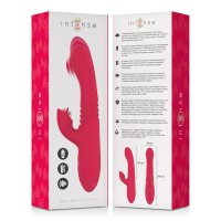 Intense Multifunction Vibrator with red Tongue