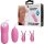 Pretty Love Elektroschlag Nippelklemmen und Vibro Ei rosa