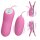 Pretty Love Elektroschlag Nippelklemmen und Vibro Ei rosa