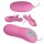 Pretty Love Elektroschlag Nippelklemmen und Vibro Ei rosa