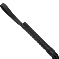 Intense Flogger aus veganem Leder