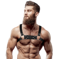 Fetish Submissive Attitude - Bulldog Chest Harness Eco...