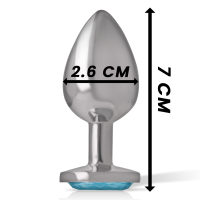 Intense Analplug aus Metall Gr&ouml;&szlig;e S