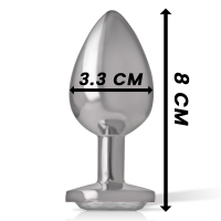 Intense Analplug Metall Gr&ouml;&szlig;e M