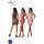Passion Bodystocking Minikleid Onesize schwarz